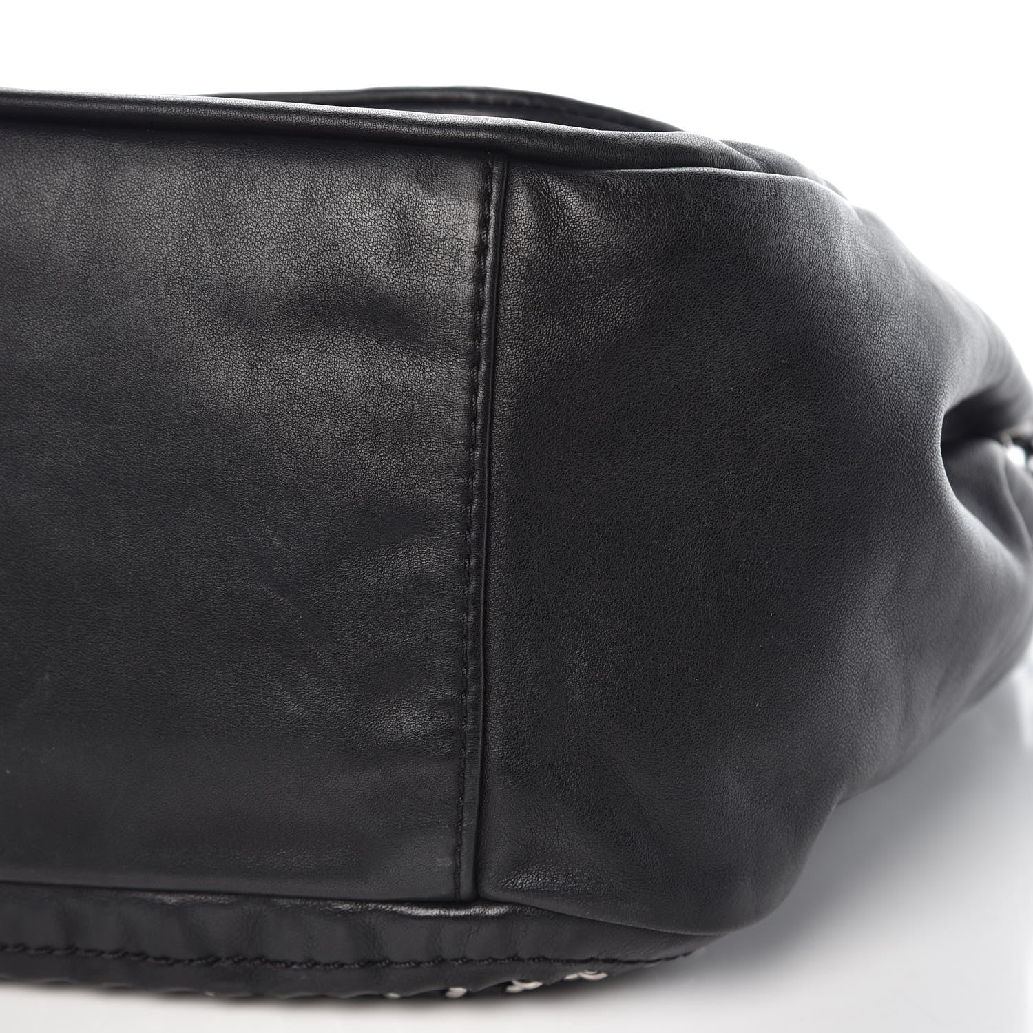 Chanel Smooth Calfskin Luxe Ligne Flap Black 11 of 14