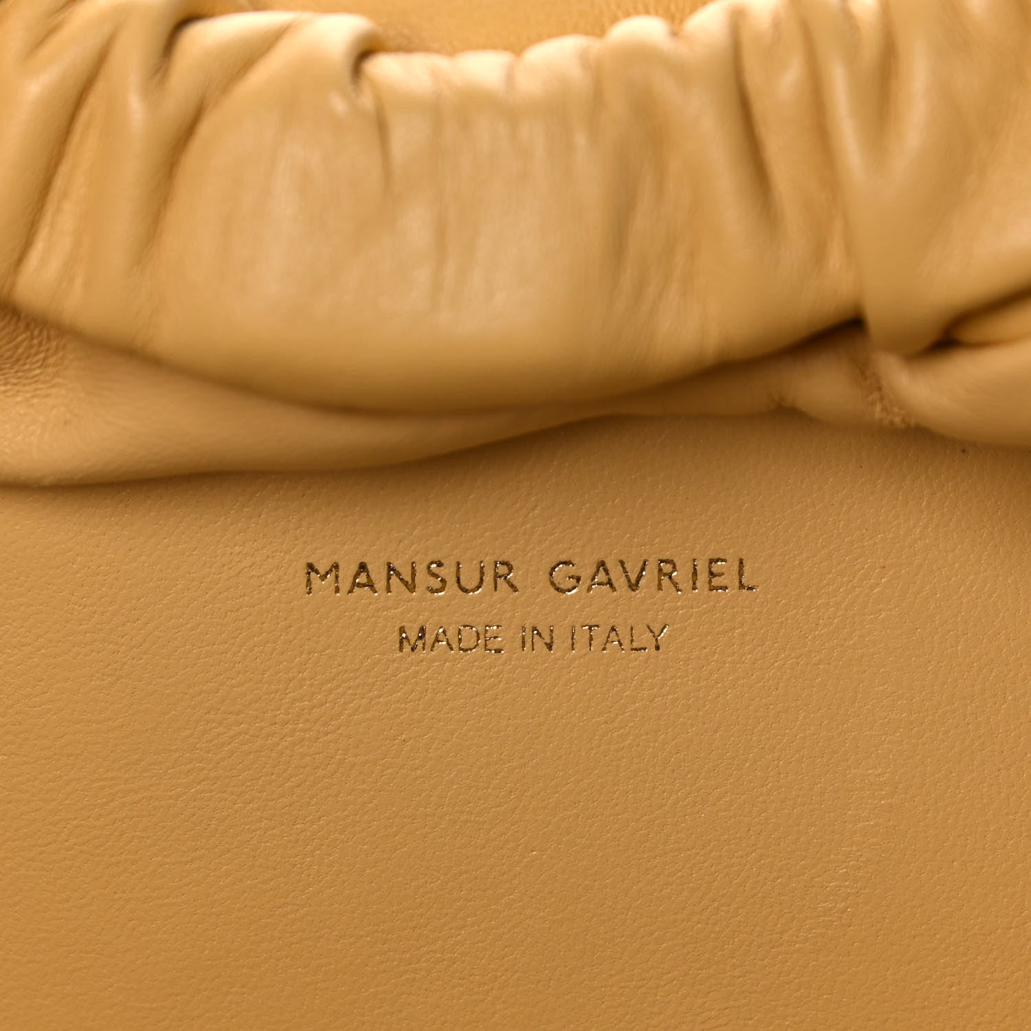 Mansur Gavriel Lambskin Cloud Clutch Spiga 6 of 11