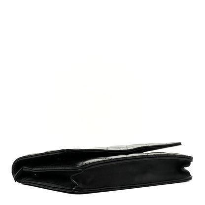 Chanel Lambskin Quilted Wallet On Chain WOC Black 4 of 13