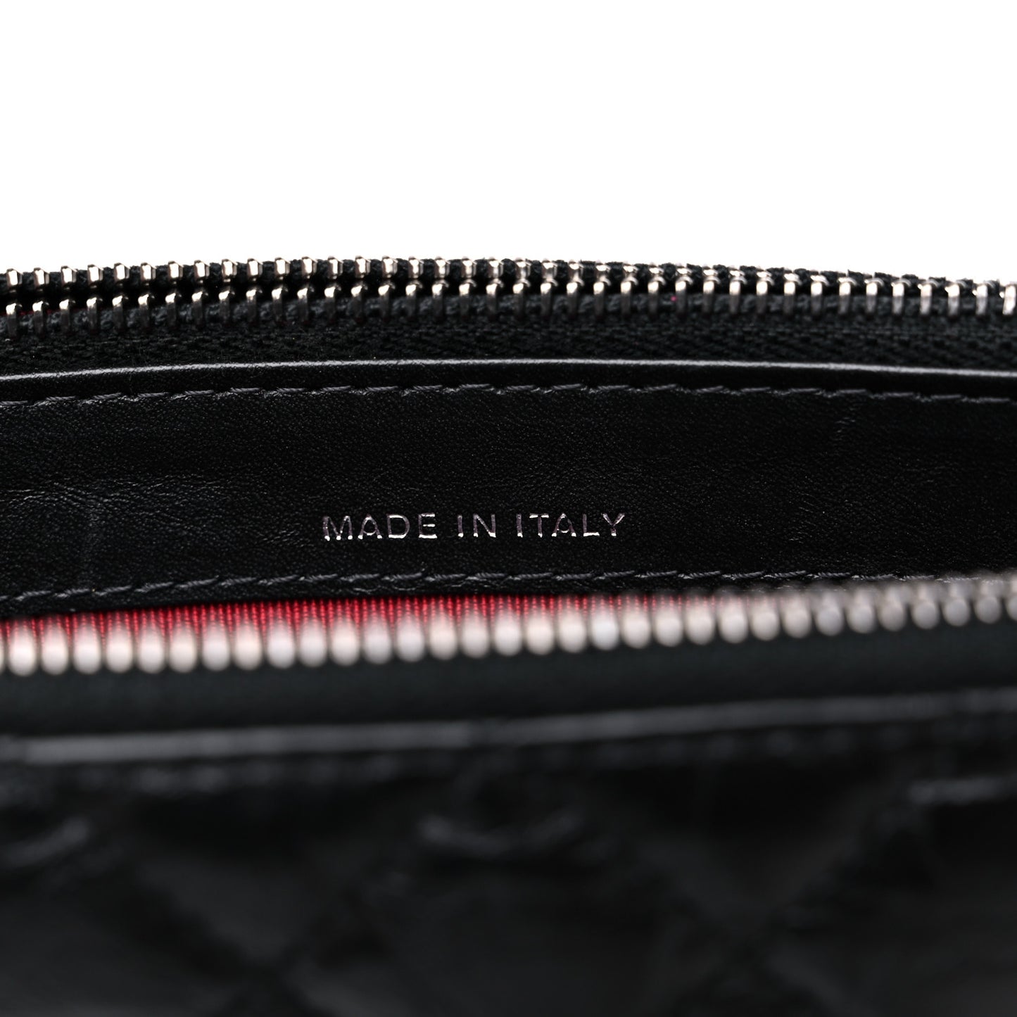 Aged Calfskin Quilted Small Gabrielle Clutch With Chain Black