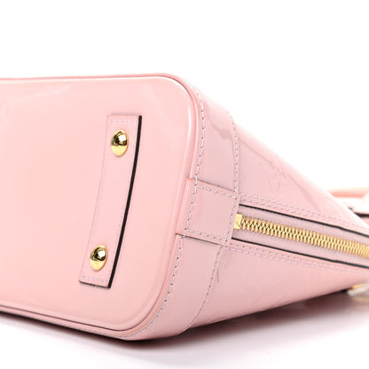 Louis Vuitton Vernis Alma BB Rose Ballerine 7 of 9