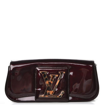 Louis Vuitton Patent Sobe Clutch Amarante 1 of 7