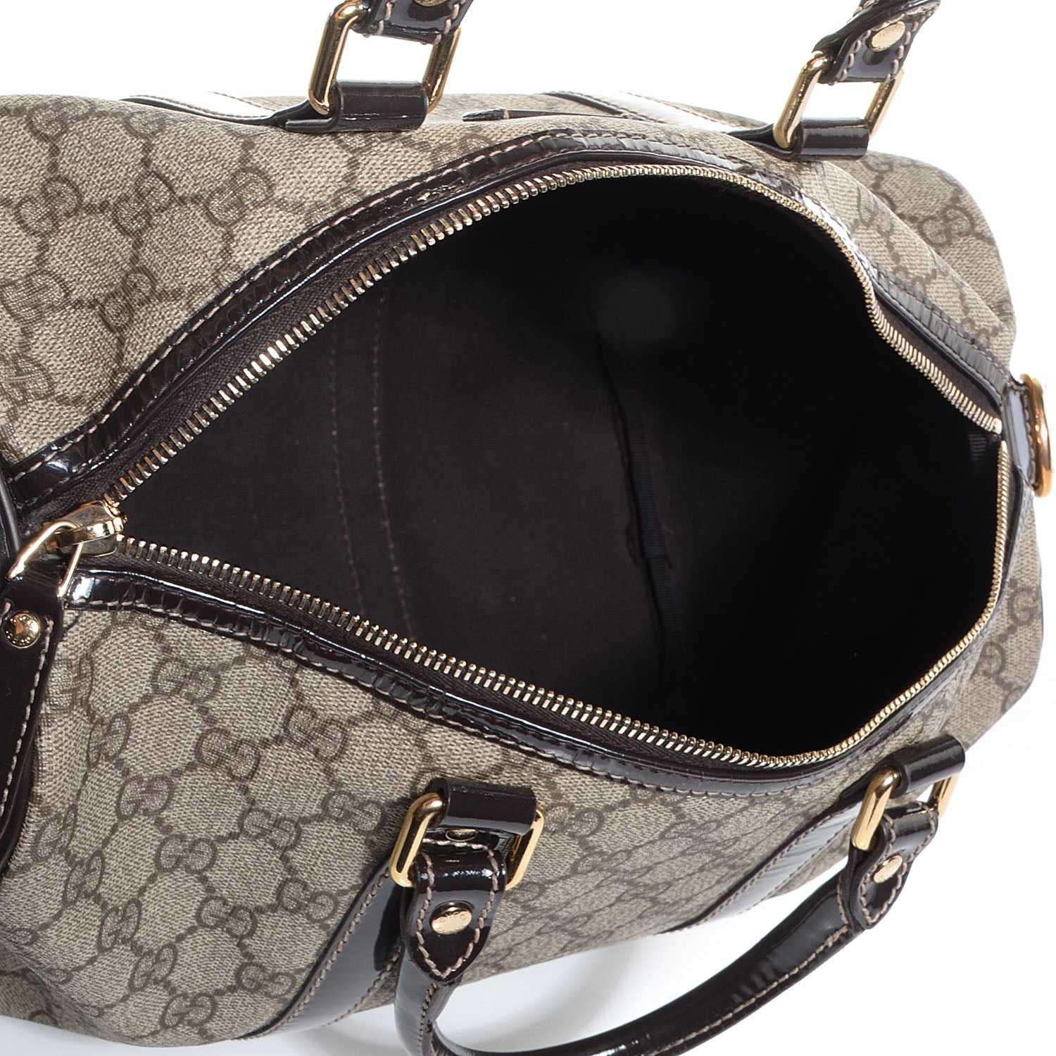 Gucci GG Plus Monogram Medium Joy Boston Dark Brown 5 of 8
