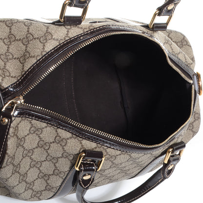 Gucci GG Plus Monogram Medium Joy Boston Dark Brown 5 of 8