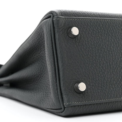 Hermes Togo Kelly Retourne 25 Vert Fonce 9 of 11