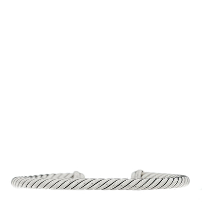 David Yurman Sterling Silver 14K Yellow Gold 4mm Cable Classics Bracelet 2 of 3