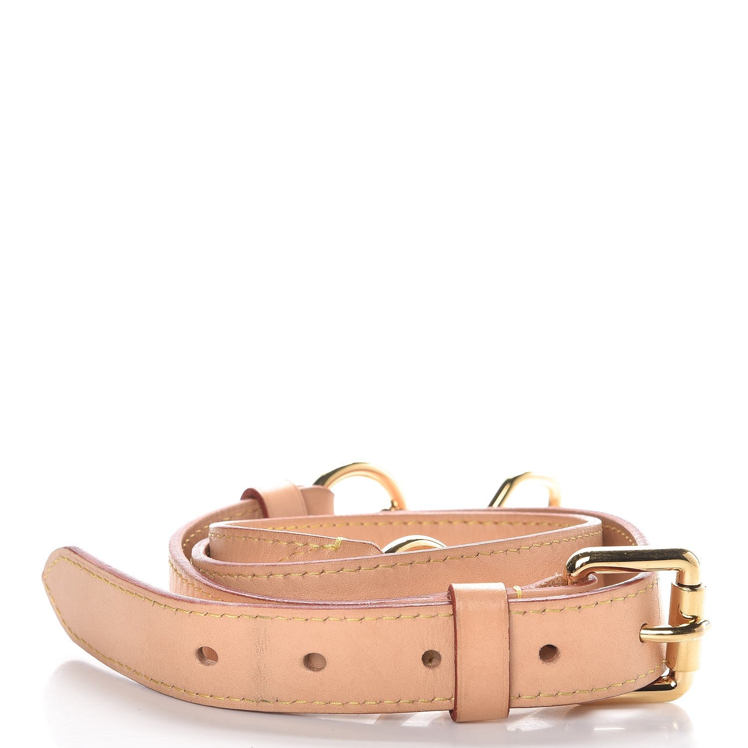 Louis Vuitton Vachetta 25mm Adjustable Shoulder Strap VVN 2 of 4