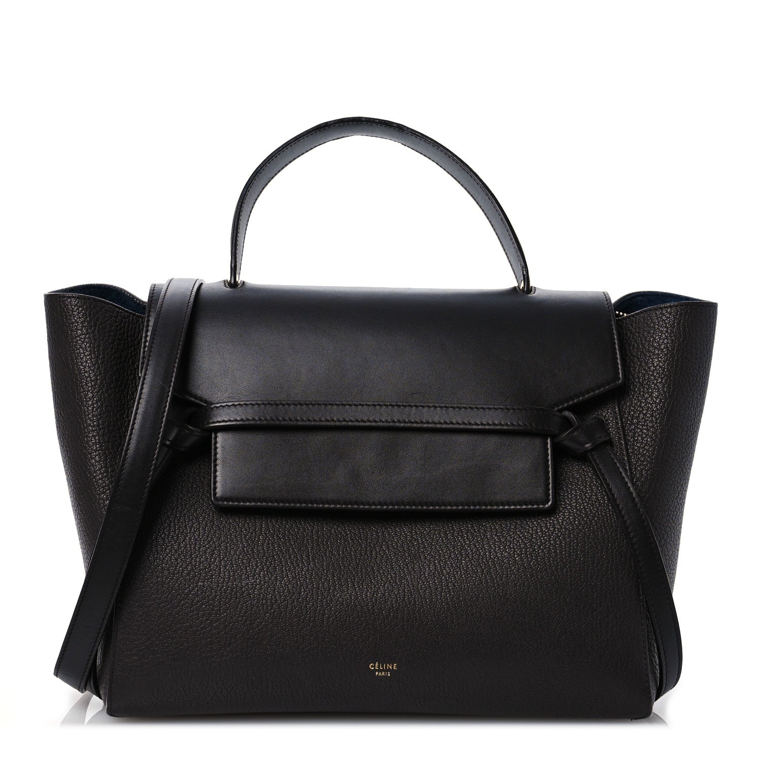 Celine Calfskin Smooth Grained Mini Belt Bag Dark Brown 1 of 15