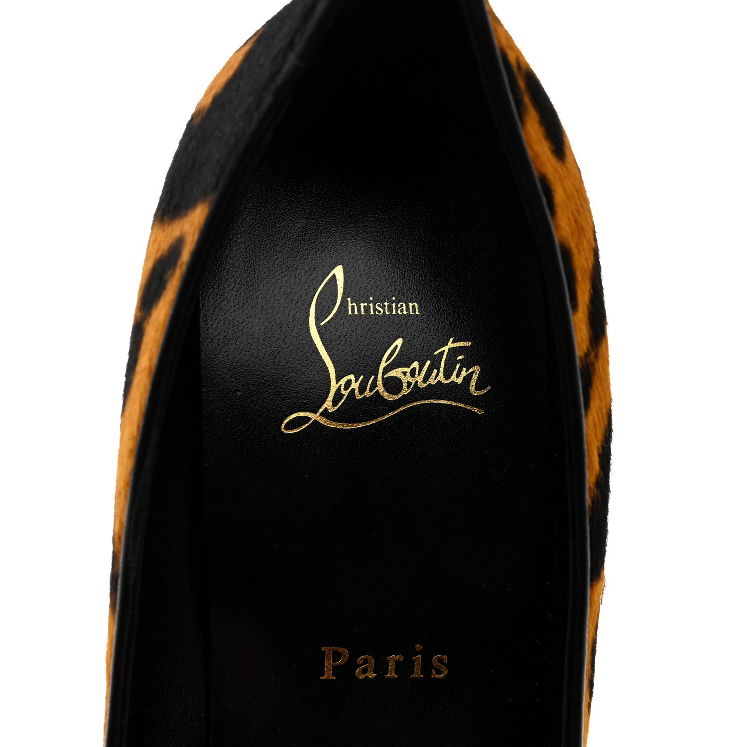 Christian Louboutin Calf Hair Leopard Kate 100 Pumps 38 Spicy 6 of 8