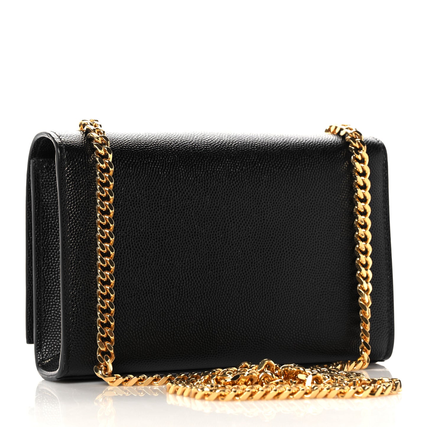 Grain De Poudre Small Monogram Kate Satchel Black