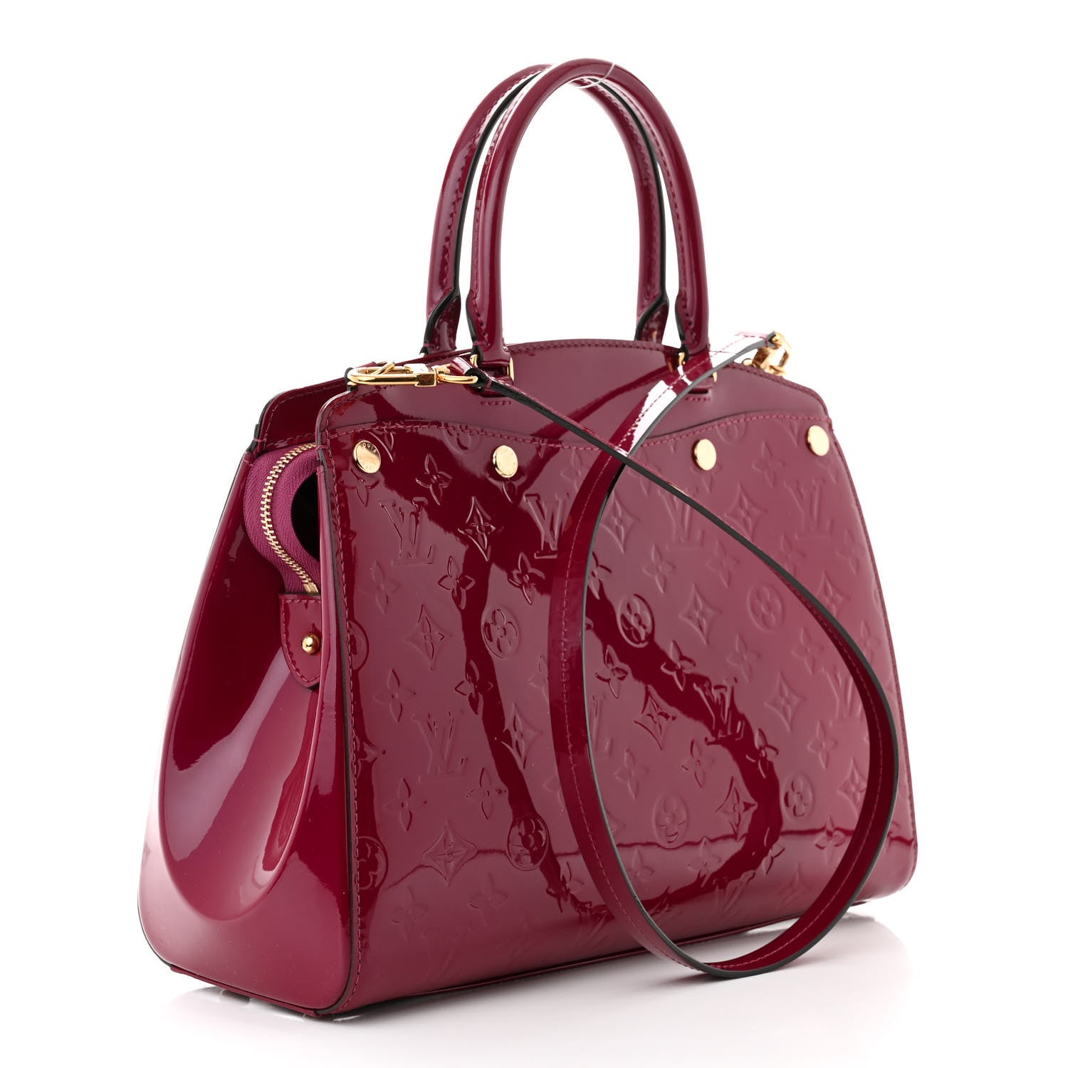 Louis Vuitton Vernis Brea MM NM Magenta 3 of 9