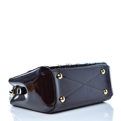 Louis Vuitton Vernis Montaigne BB Amarante 4 of 6