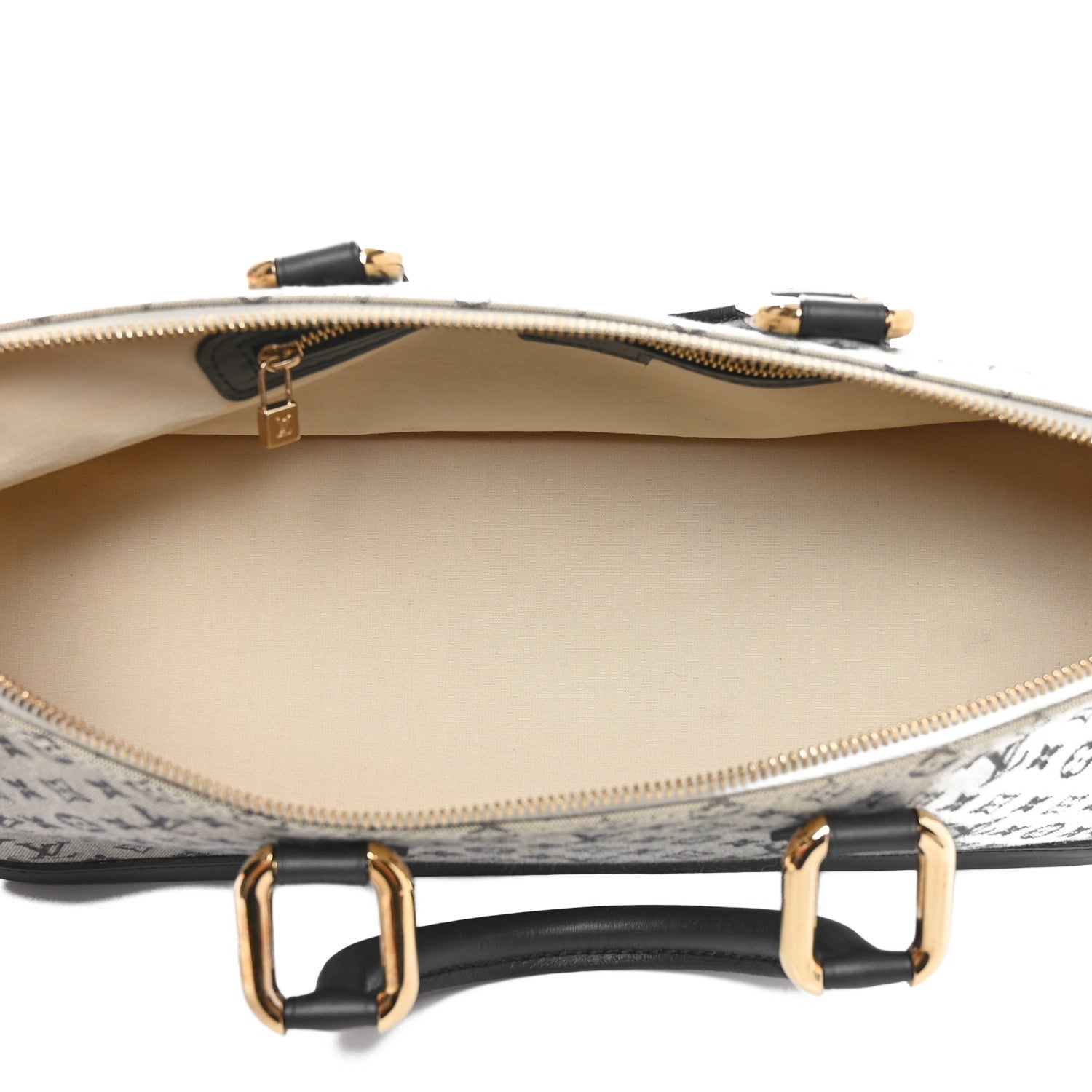 Louis Vuitton Mini Monogram Alma Long Blue 5 of 10