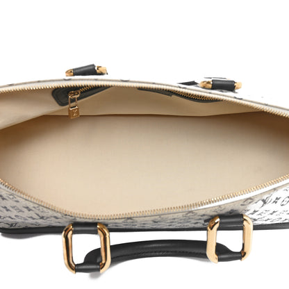 Louis Vuitton Mini Monogram Alma Long Blue 5 of 10
