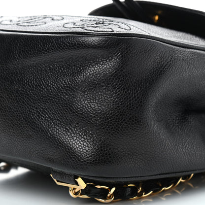 Chanel Caviar CC Backpack Black 7 of 9