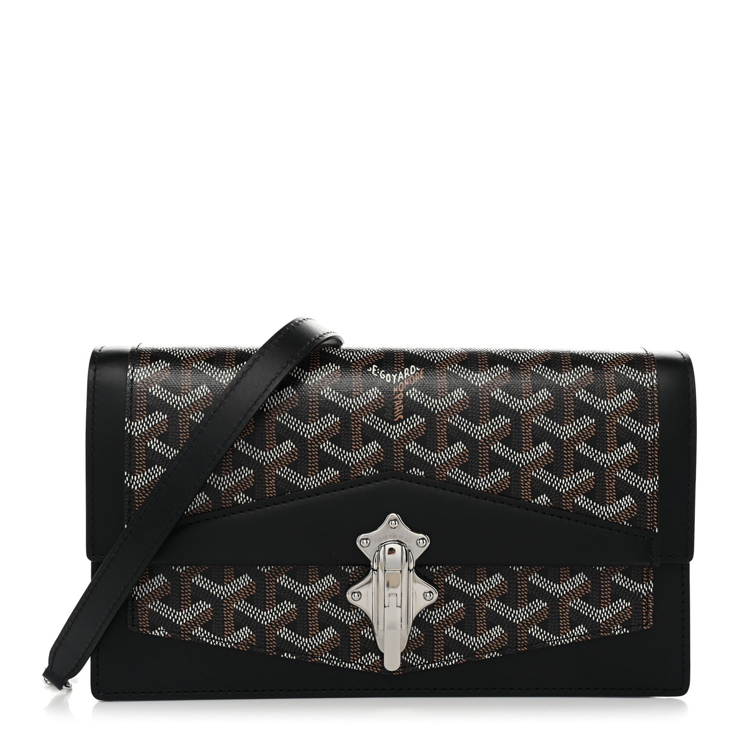 Goyardine Duchesse Marie-Caroline Bag Black Gold