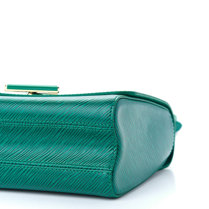 Louis Vuitton Epi Twist Shoulder Bag MM Emeraude 7 of 7