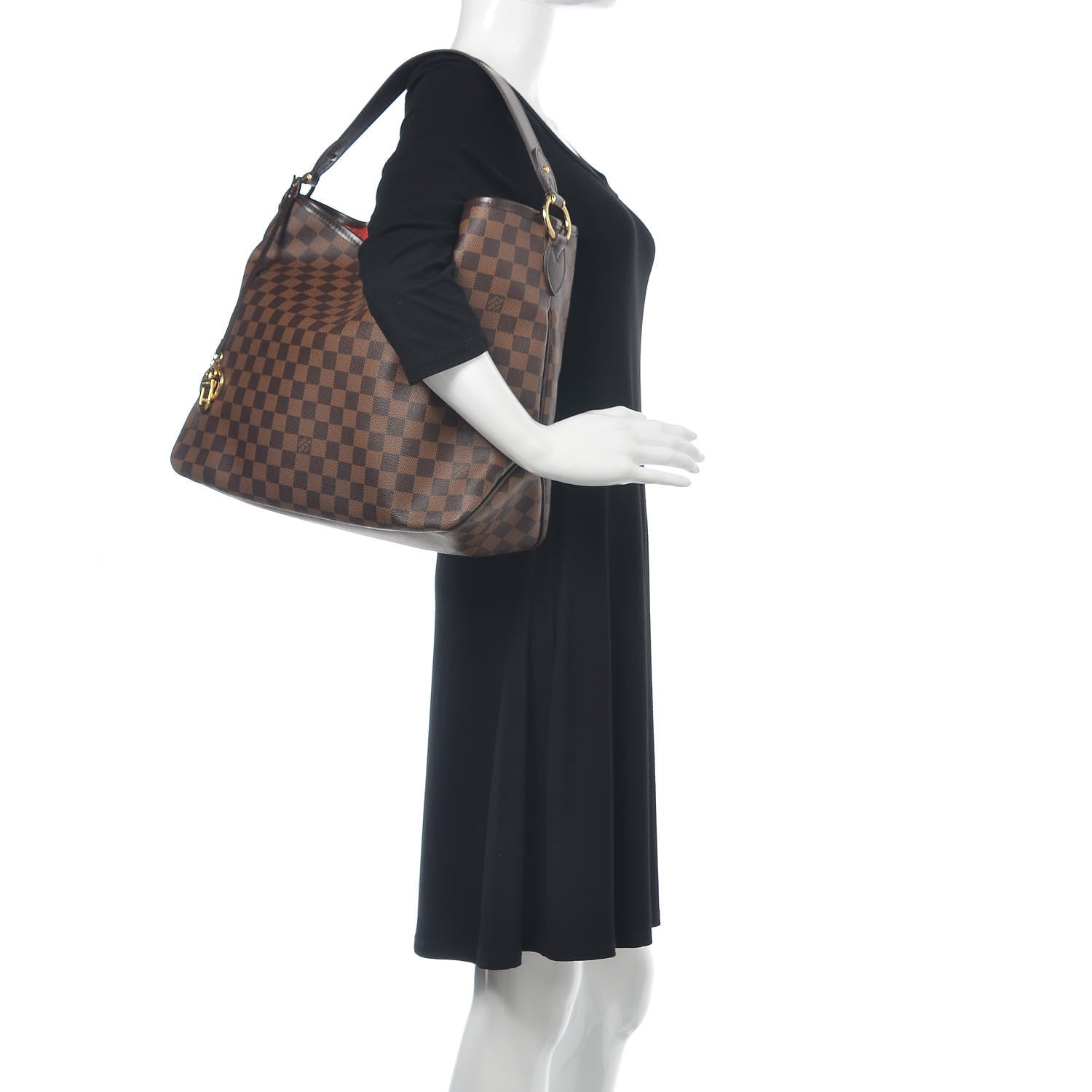 Louis Vuitton Damier Ebene Delightful MM 2 of 11