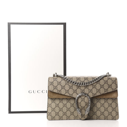 Gucci GG Supreme Monogram Small Dionysus Shoulder Bag Taupe 11 of 11