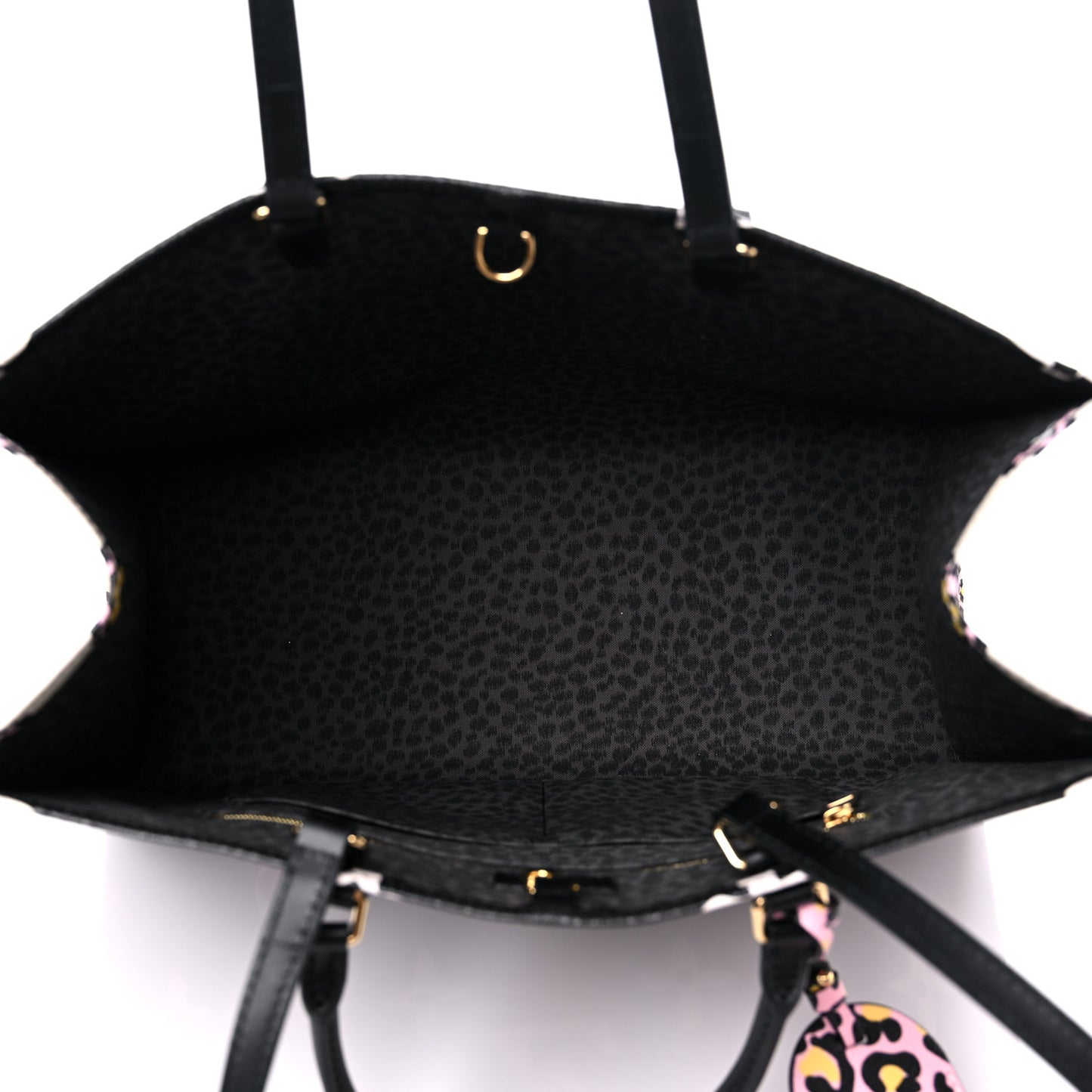 Monogram Giant Wild At Heart Onthego GM Black