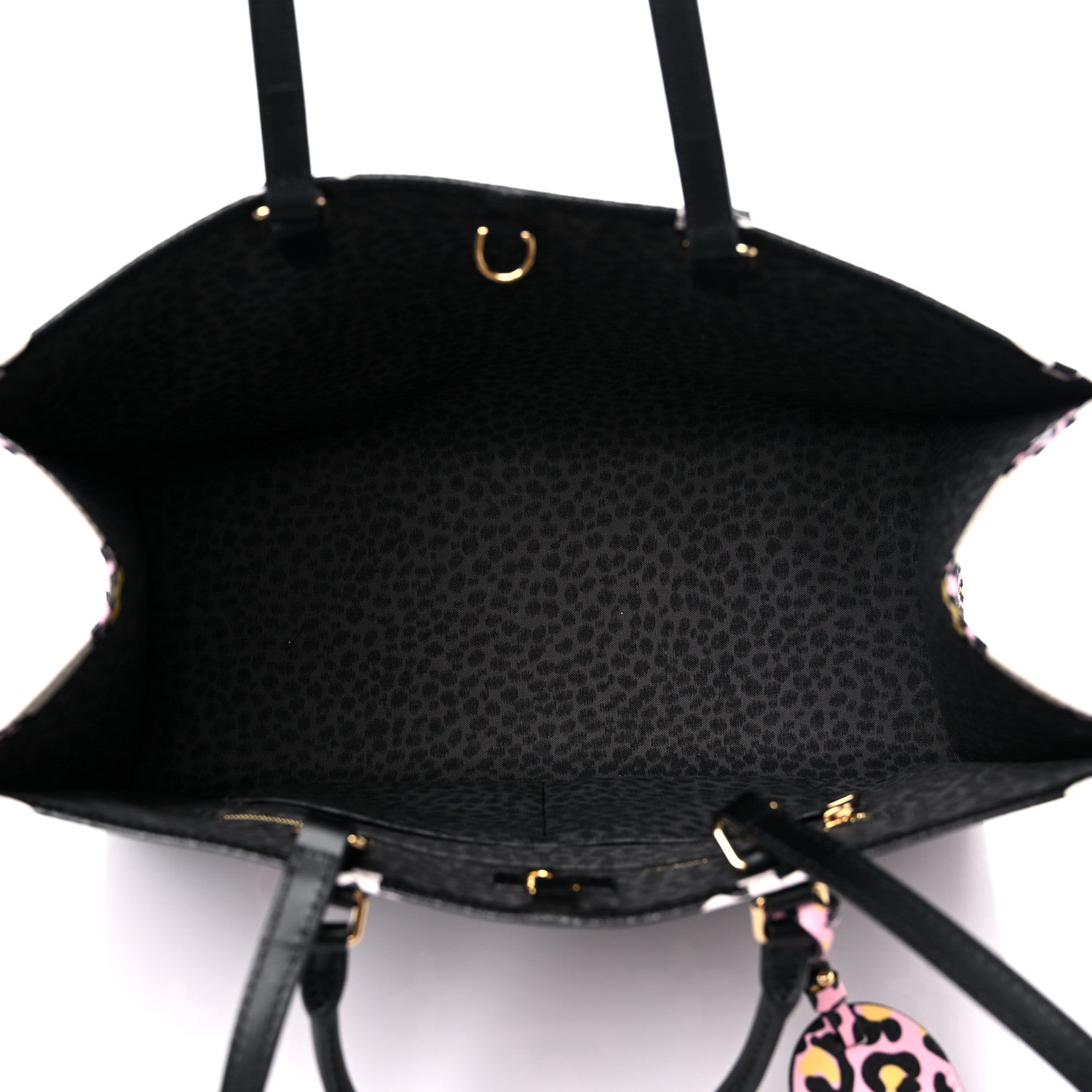Louis Vuitton Monogram Giant Wild At Heart Onthego GM Black 5 of 8