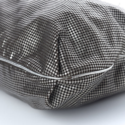 Chanel Metallic Perforated Lambskin Hollywood Hobo Silver 16 of 17