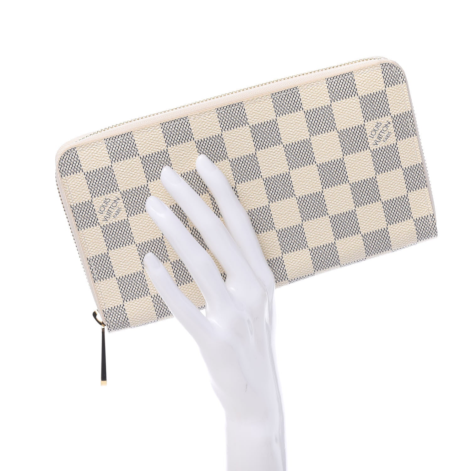 Louis Vuitton Damier Azur Zippy Organizer Wallet 2 of 6