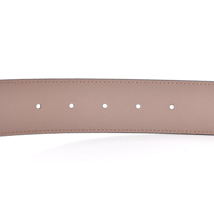 Gucci Calfskin Double G 40mm Belt 75 30 Porcelain Rose 5 of 7