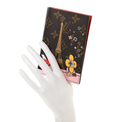 Louis Vuitton Monogram 2019 Christmas Animation Passport Cover Rouge 2 of 7
