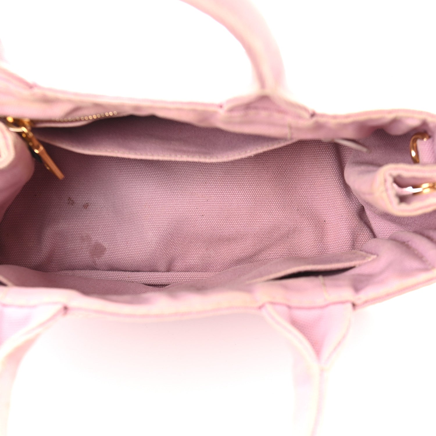 Prada Canapa Small Logo Tote Alabastro 5 of 10