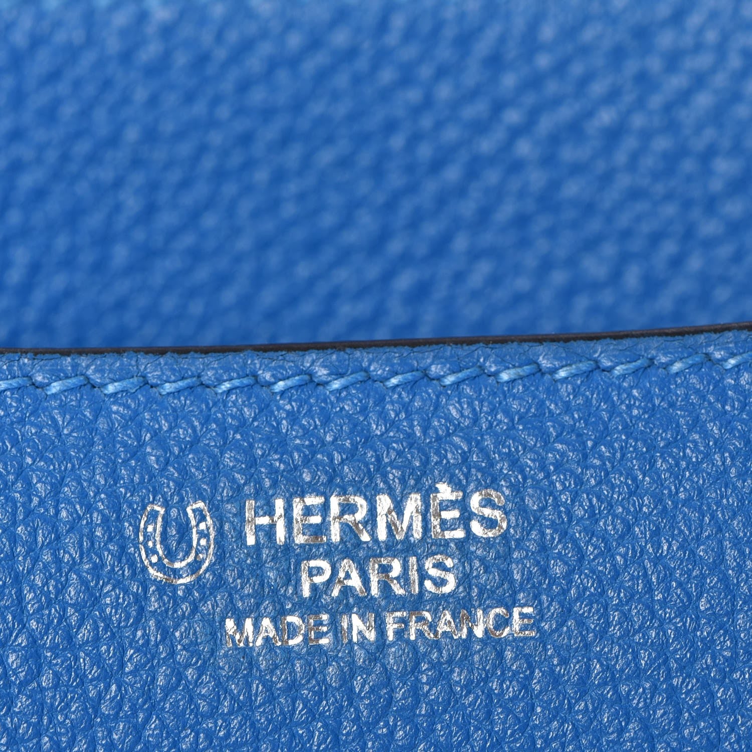 Hermes Evercolor Horseshoe Constance 24 Bleu Hydra 9 of 22