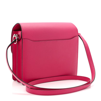 Hermes Evercolor Matte Alligator Mini Touch Sac Roulis Rose Mexico 3 of 12