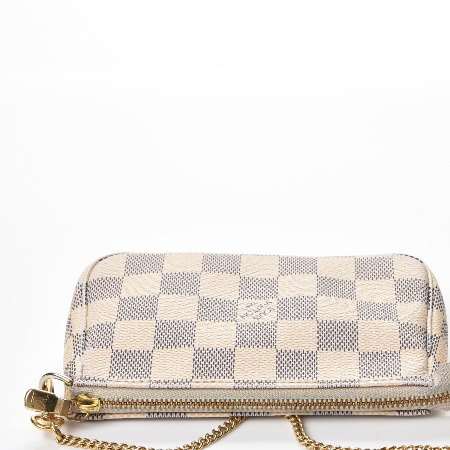Louis Vuitton Damier Azur Mini Pochette Accessories 10 of 12