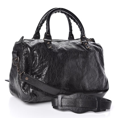 Balenciaga Agneau Classic Hardware Boston Black 3 of 10