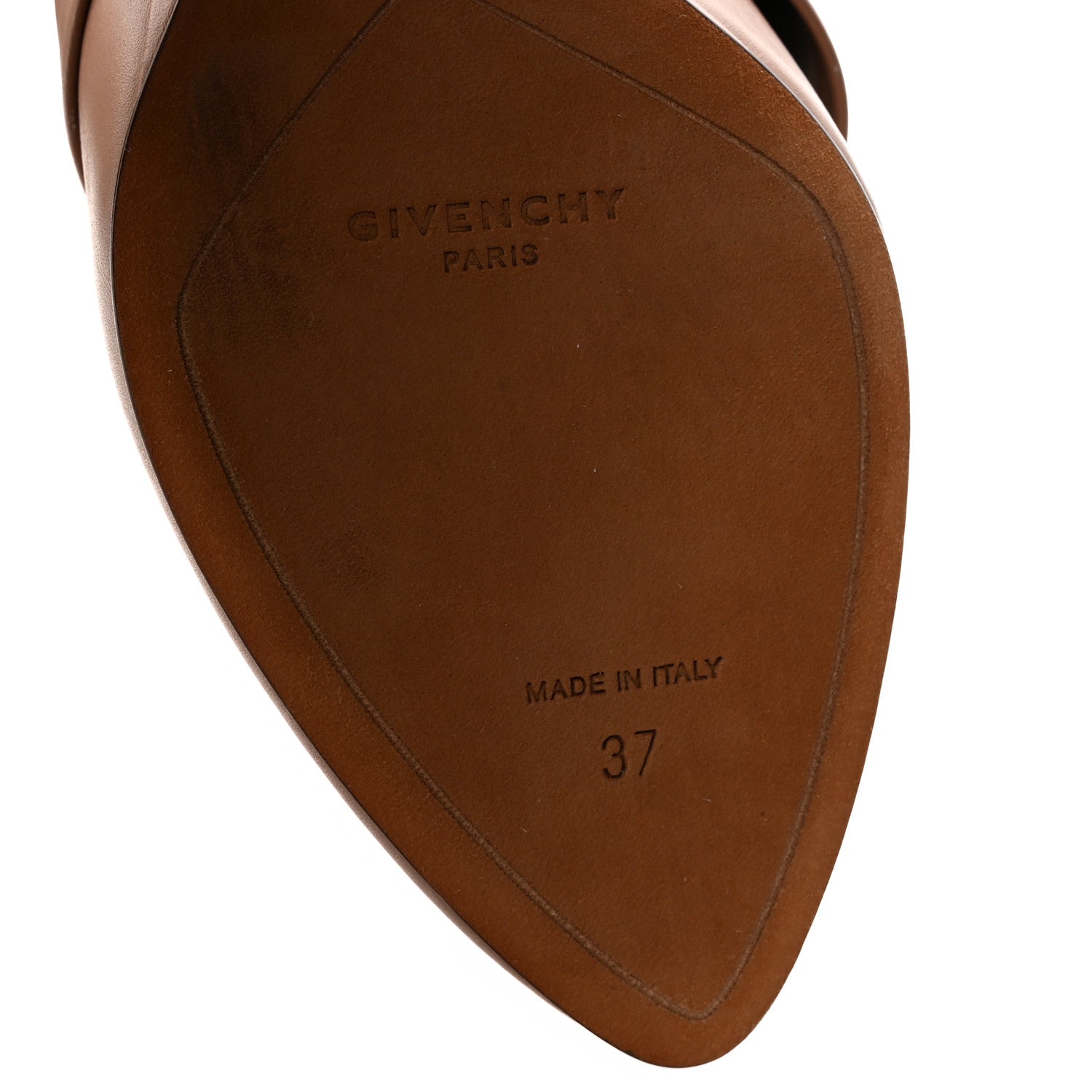 Givenchy Calfskin Shark Lock Ankle Boots 37 Vieux Rose 7 of 9