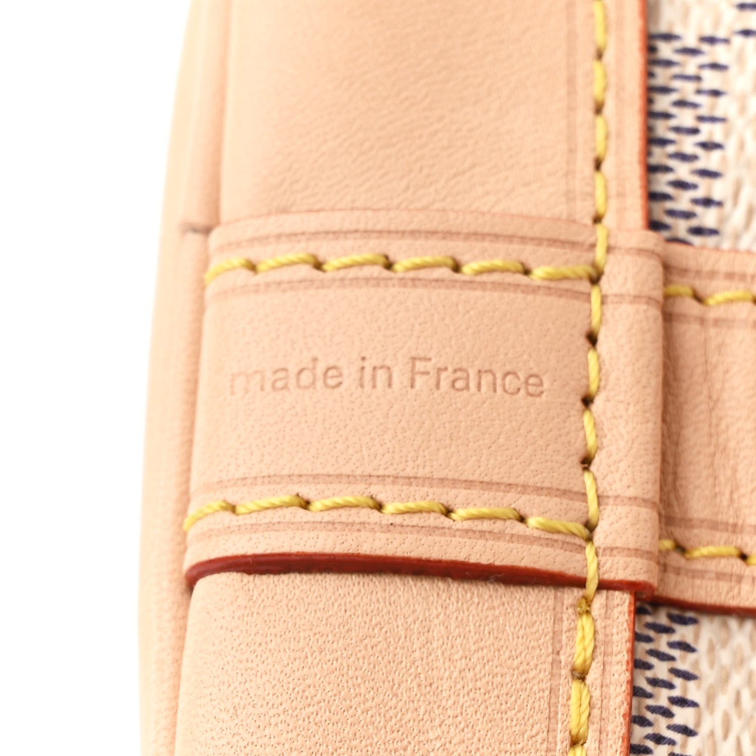 Louis Vuitton Damier Azur Noe BB 7 of 11