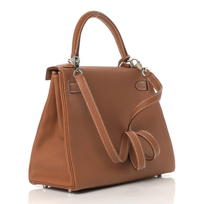 Hermes Togo Kelly Retourne 28 Gold 3 of 11
