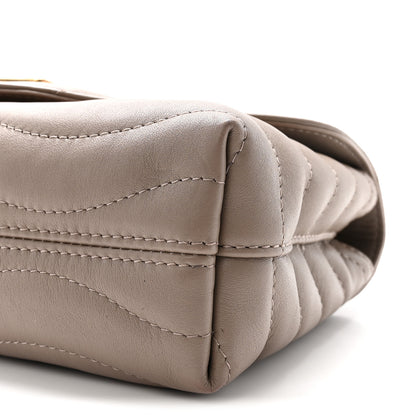 Louis Vuitton Calfskin LV New Wave Chain Bag Taupe 9 of 9