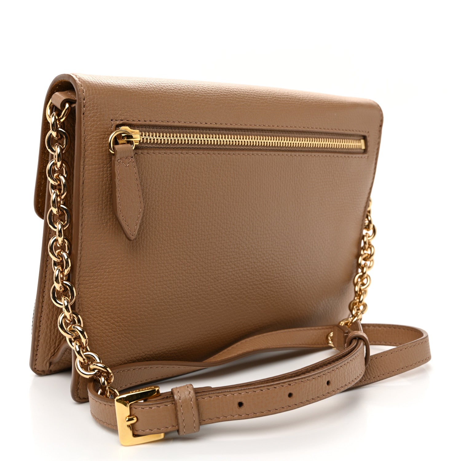 Burberry Derby Calfskin House Check Small Macken Crossbody Bag