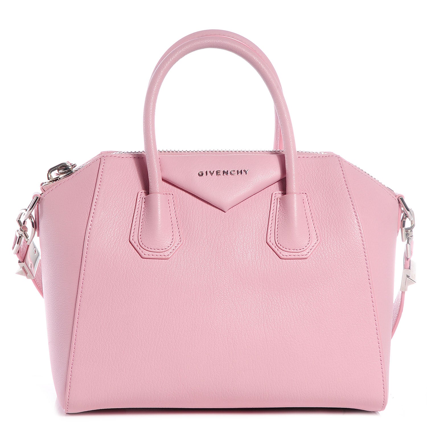Givenchy Sugar Goatskin Small Antigona Pale Pink 1 of 11