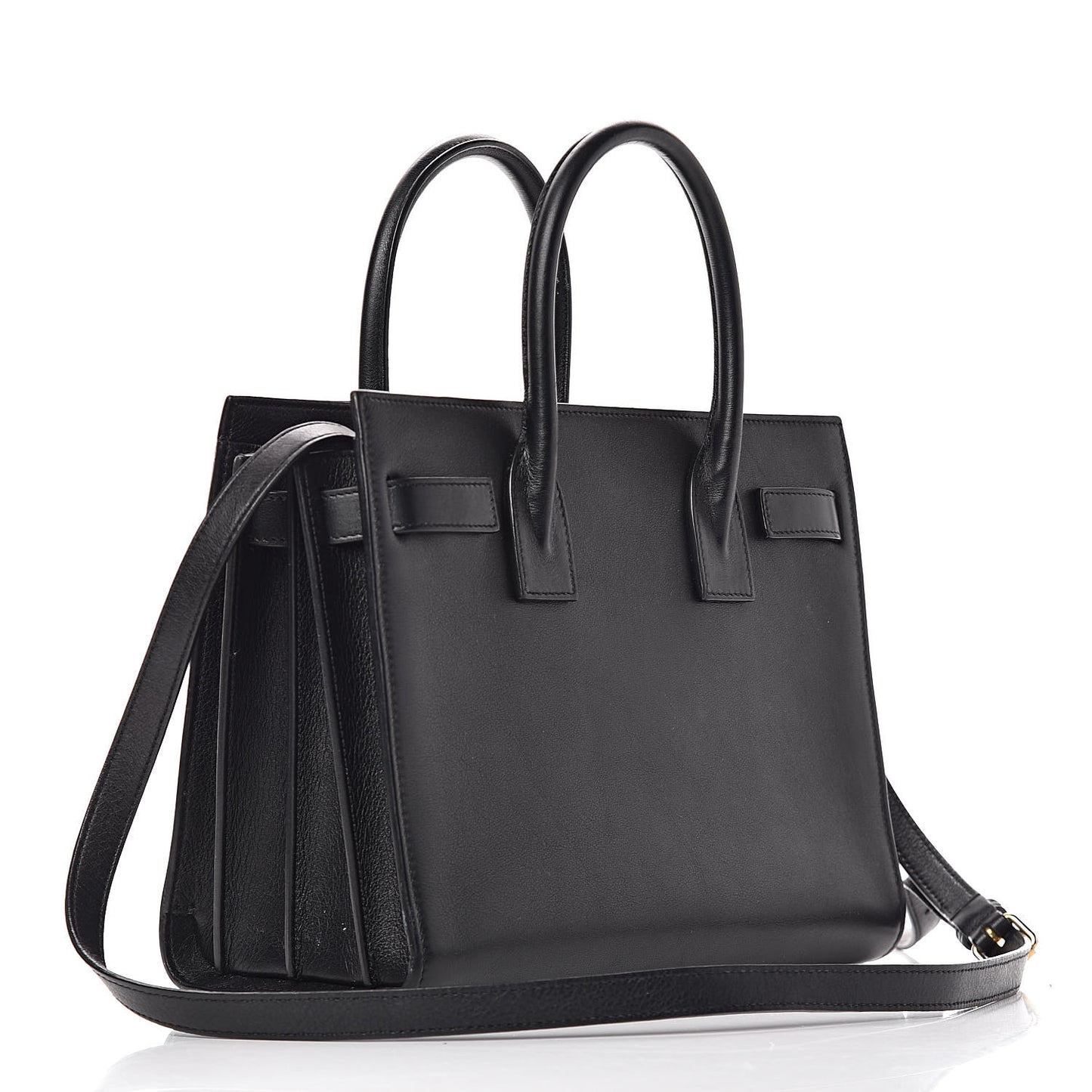 Calfskin Love Patchwork Baby Sac De Jour Black