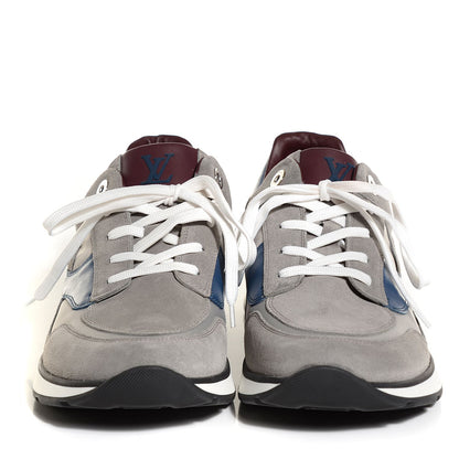 Louis Vuitton Suede Miles Sneakers 8.5 Gris 2 of 8