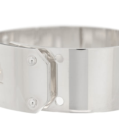 Hermes Sterling Silver Kelly MM Bracelet ST 4 of 4