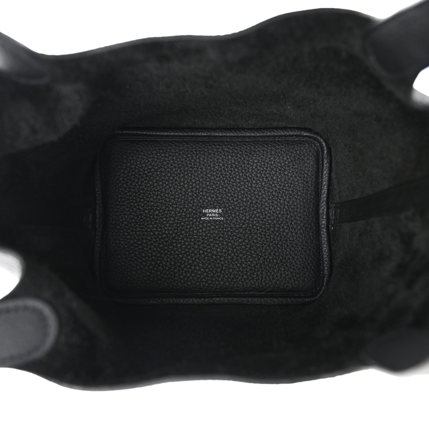 Hermes Taurillon Clemence Monochrome Picotin Lock 18 PM Black 5 of 11