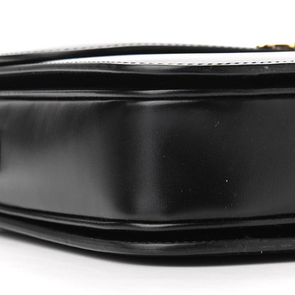 Celine Shiny Calfskin Large Triomphe Black 9 of 10