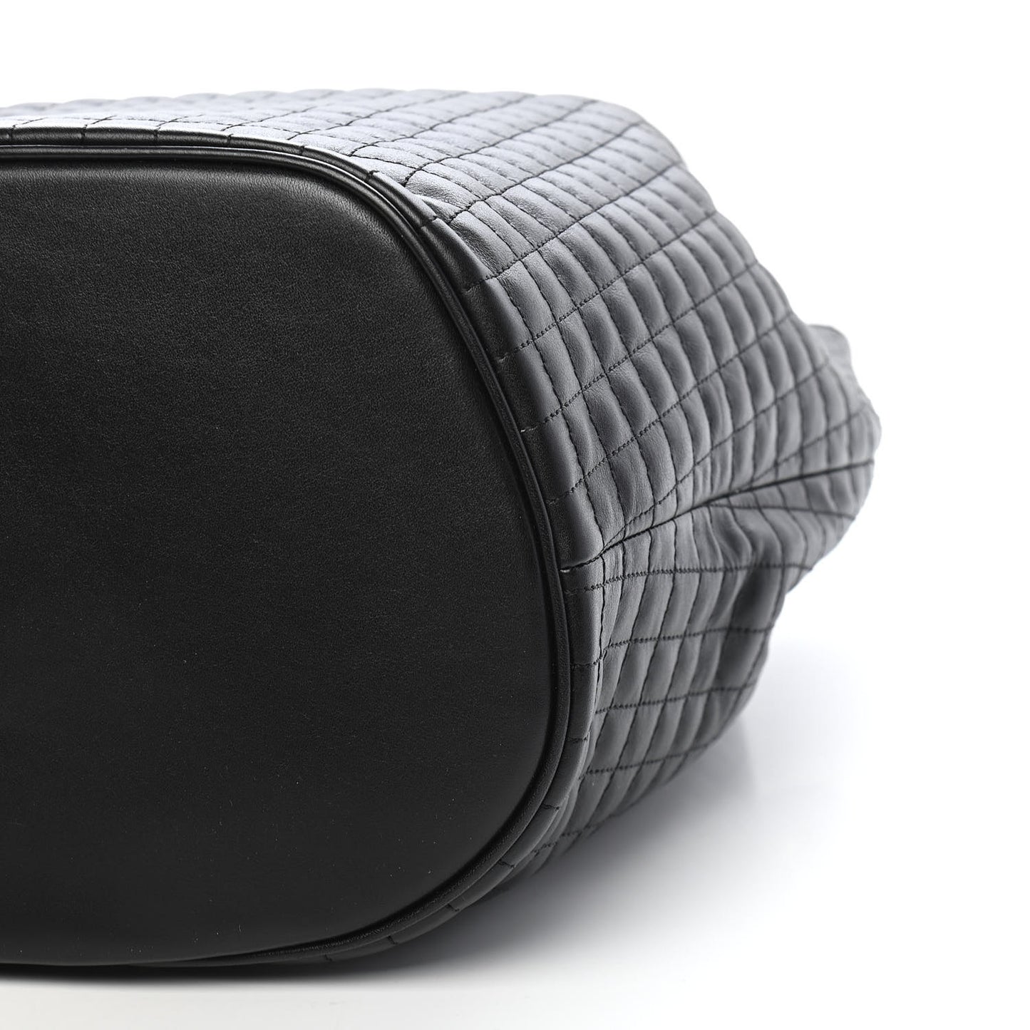 Calfskin Quilted Small C Backpack Black