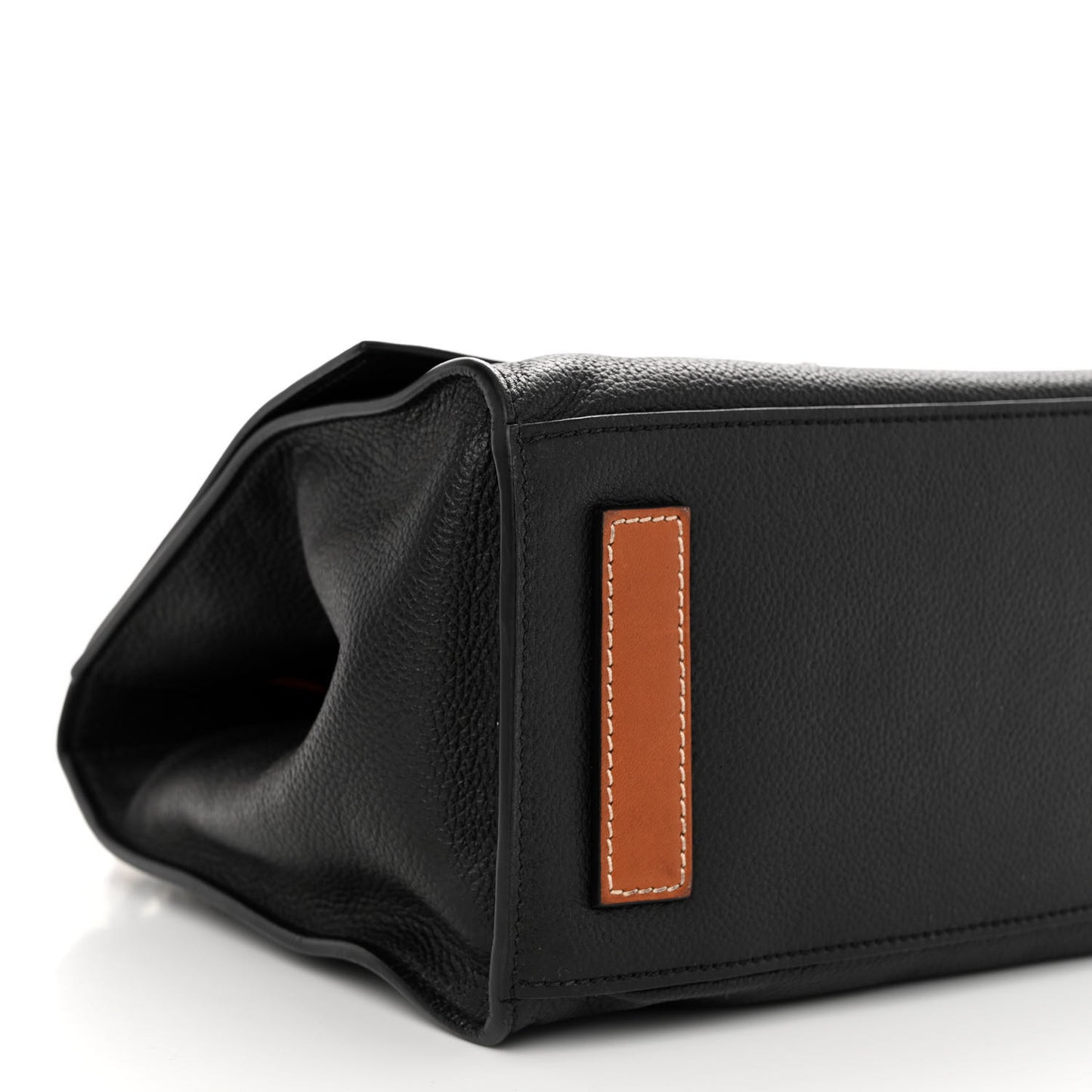 Taurillon Blush Danse Plume PM Black Cognac