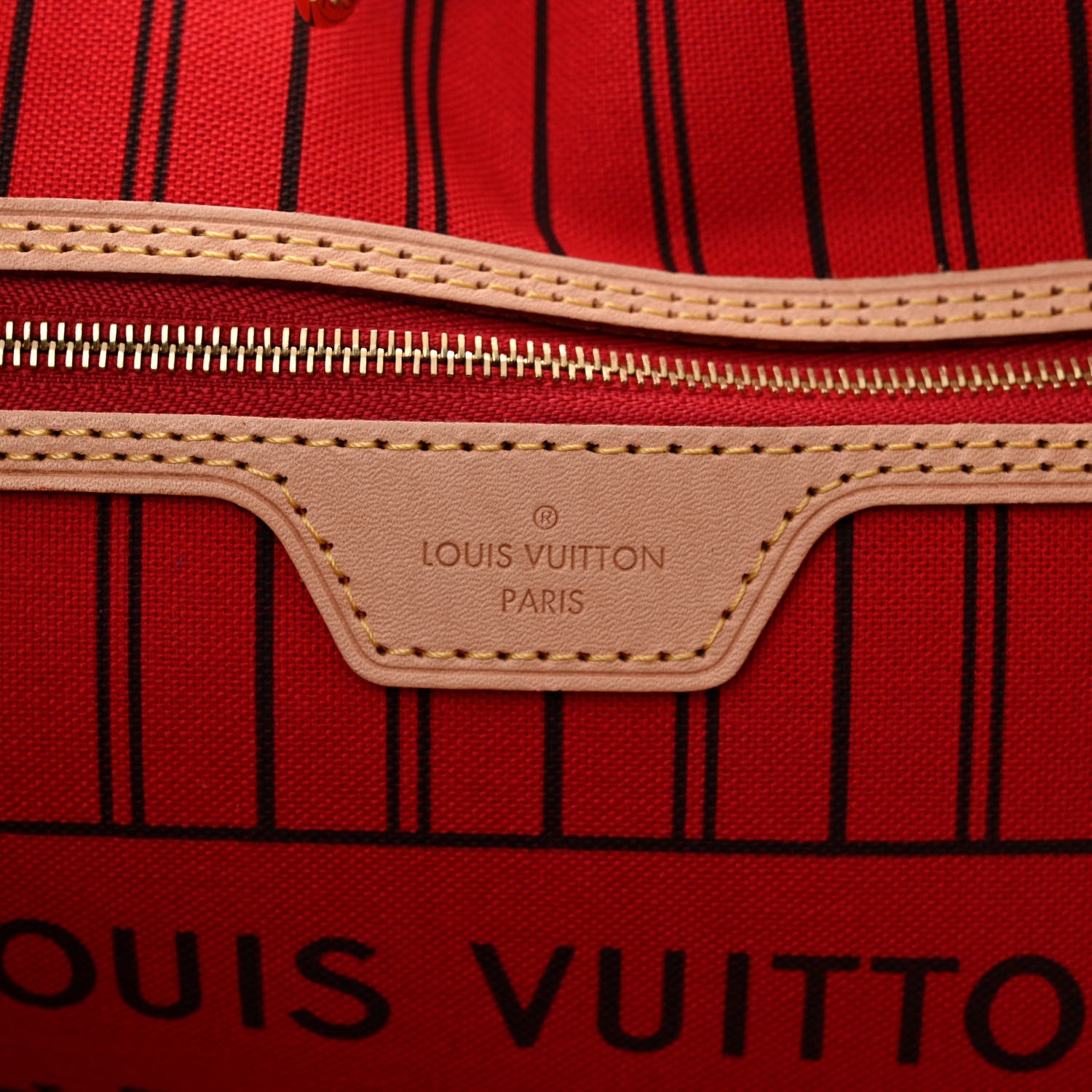 Louis Vuitton Monogram Neo Neverfull MM Cherry 7 of 10
