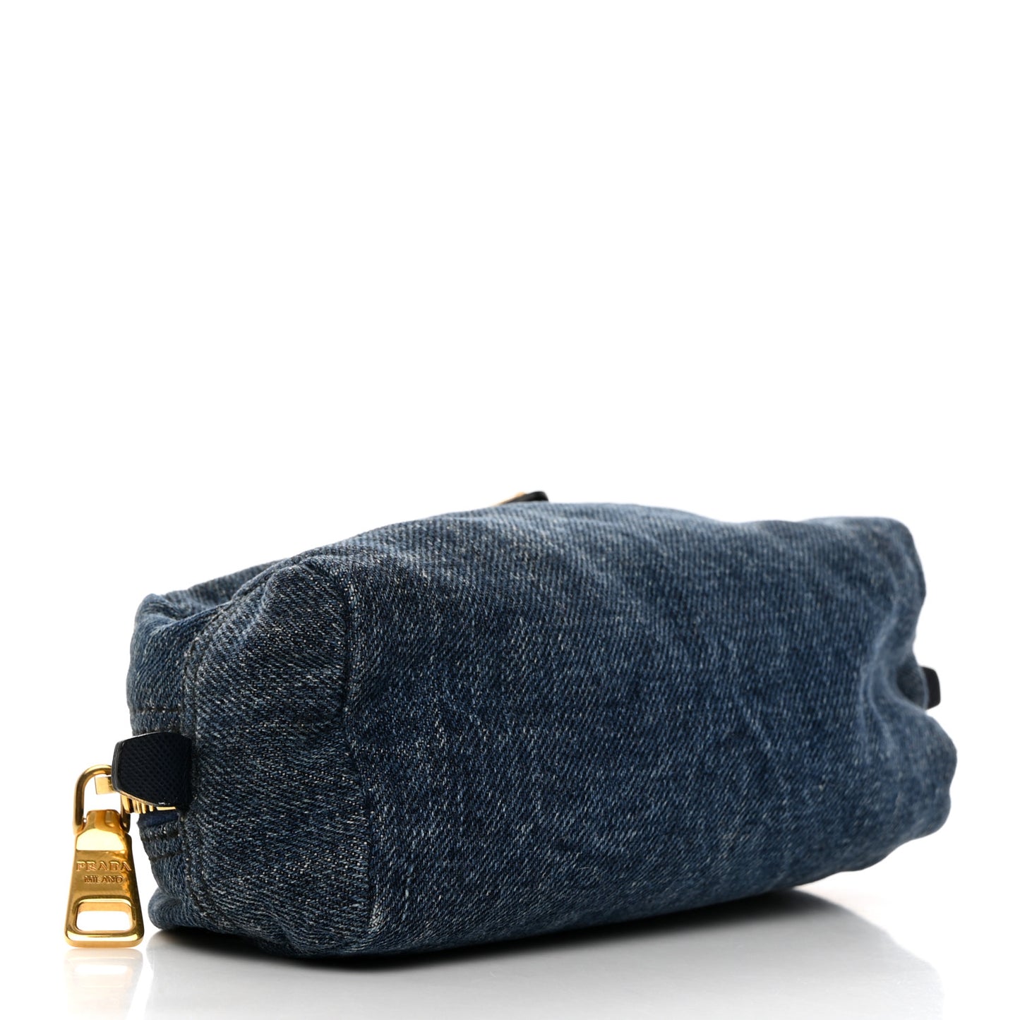 Denim Cosmetic Pouch Bleu