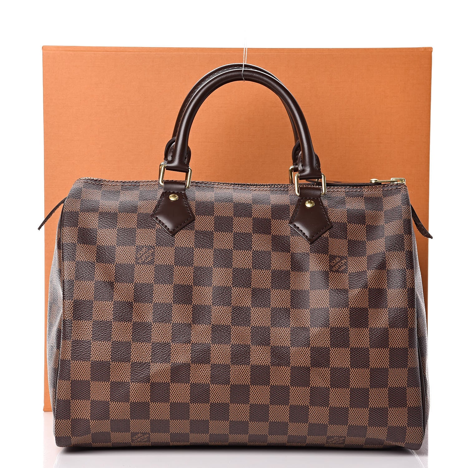 Louis Vuitton Damier Ebene Speedy 30 10 of 10